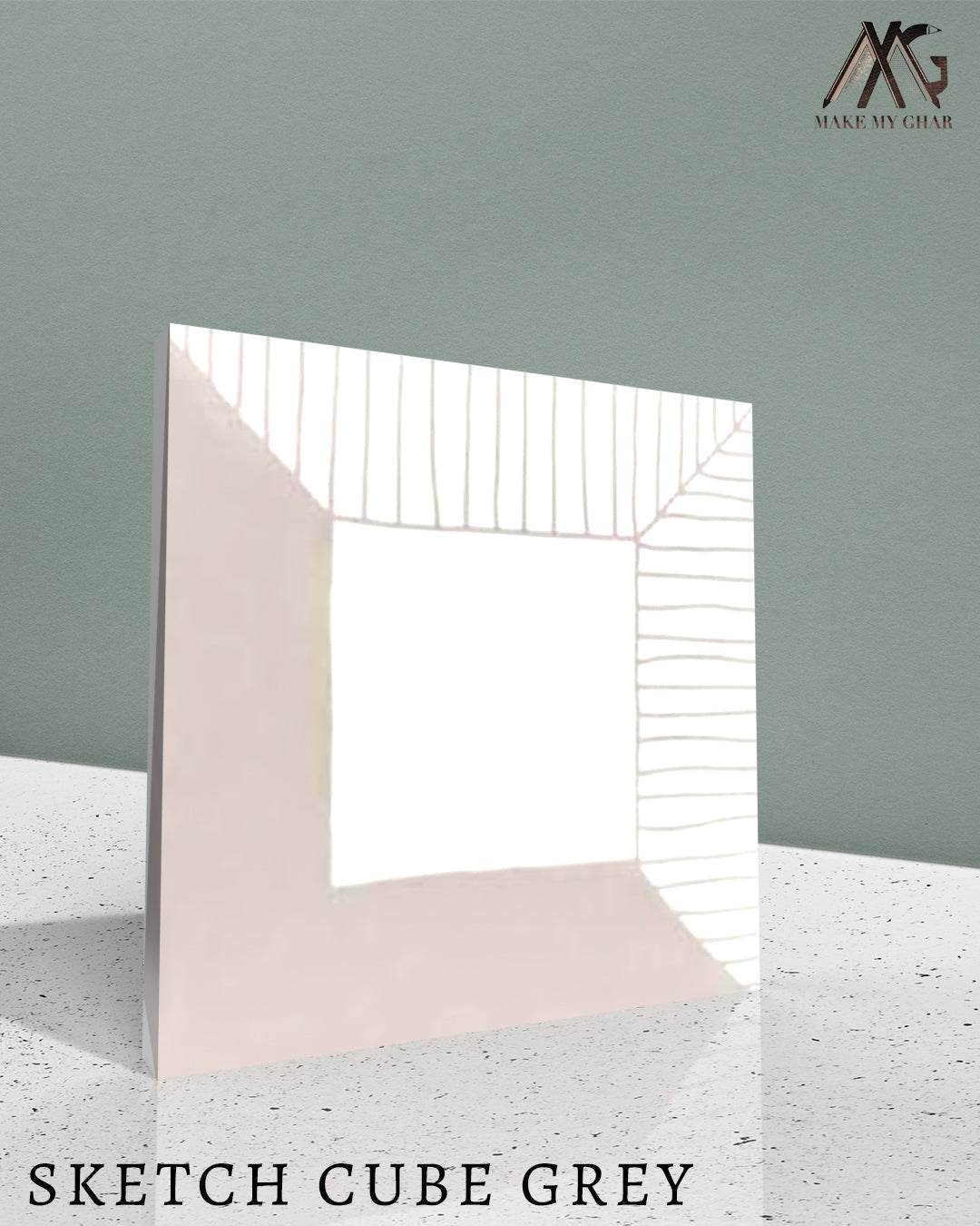 Sketch Cube Grey