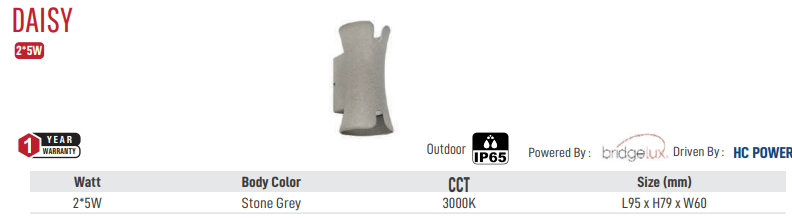 Daisy LED Outdoor Light