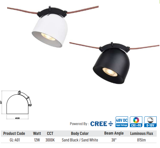 GLO Direct Spot Light
