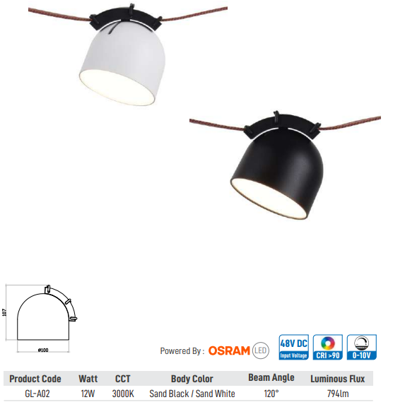 GLO Direct Diffused Light