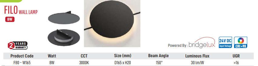 Filo Wall Lamp