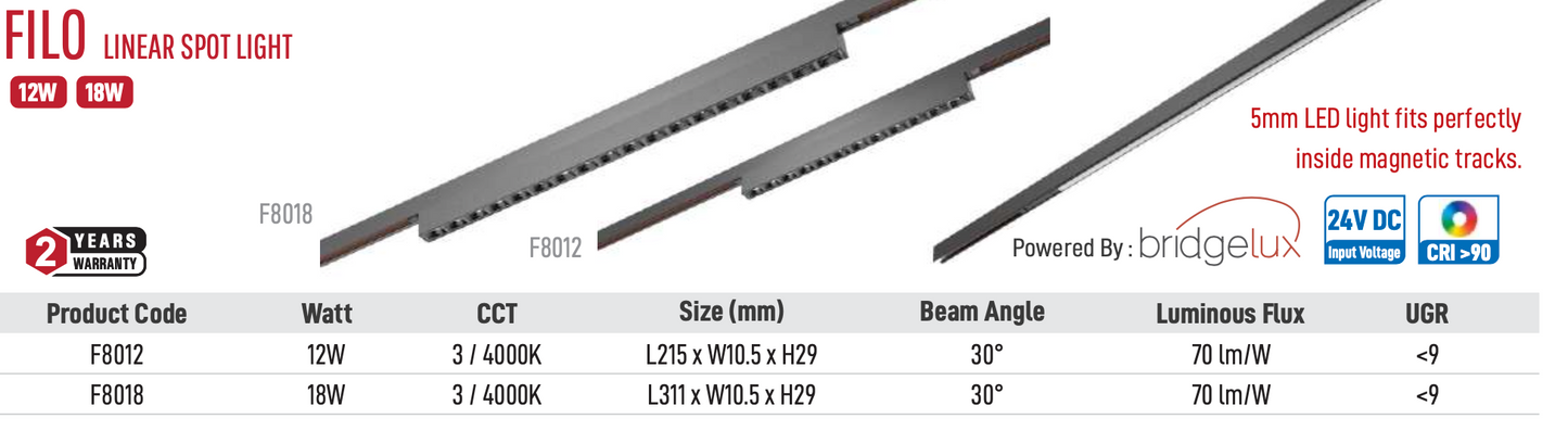 Filo Linear Spot Light (Outside)