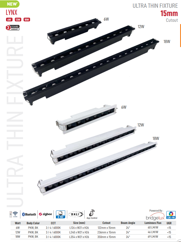 Lynx LED Linear Downlight
