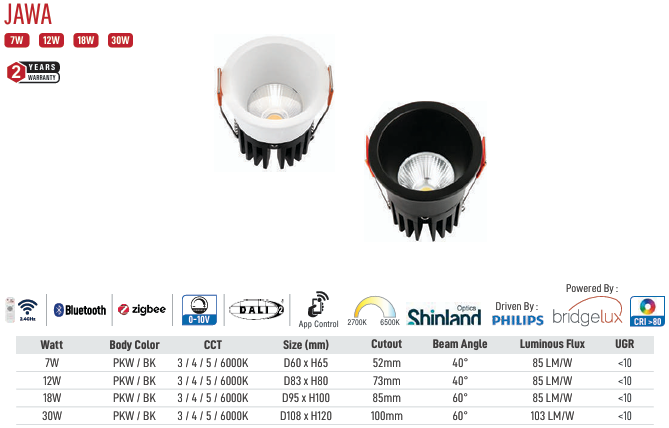 Jawa LED Downlight
