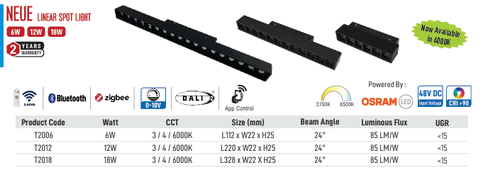 Neue Linear Spot Light (Multi Light)