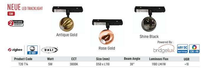 Neue LED Track Light (Sphere)