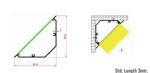 Art 6060 LED Aluminium Profile