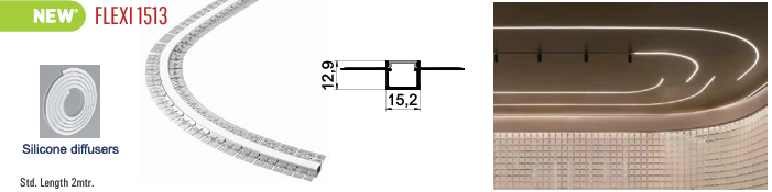 Flexi 2513 LED Aluminium Profile