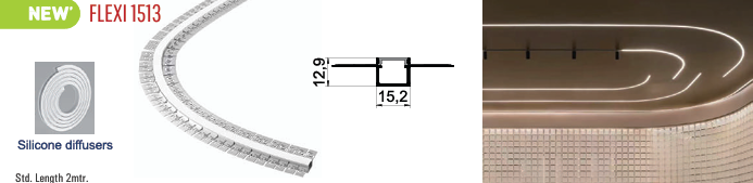 Flexi 1513 LED Aluminium Profile