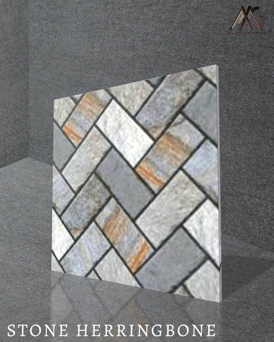 Stone Herringbone