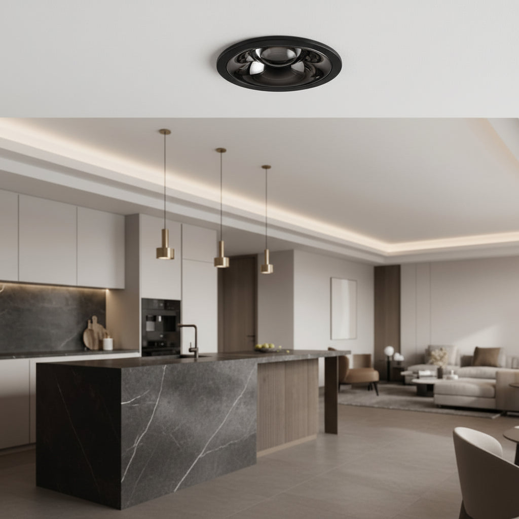 Terra LED Downlight (Black)