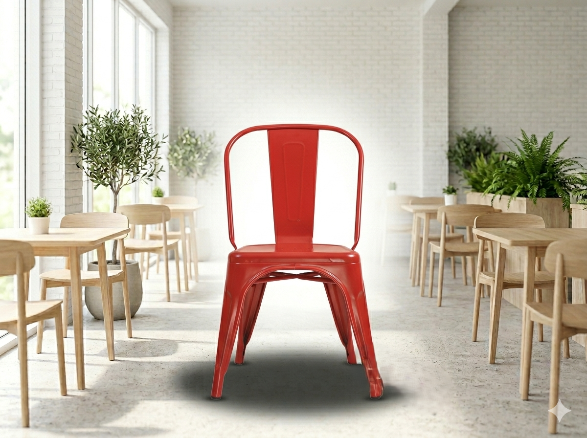 Tolex Cafe Chair