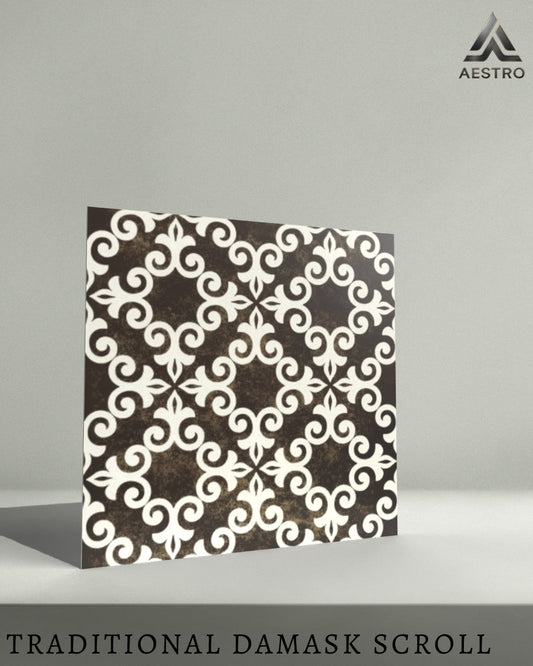Traditional Damask Scroll