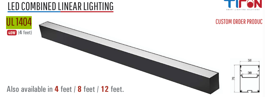 UL 1404 LED Combined Linear Lighting