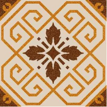 Saffron Arabesque