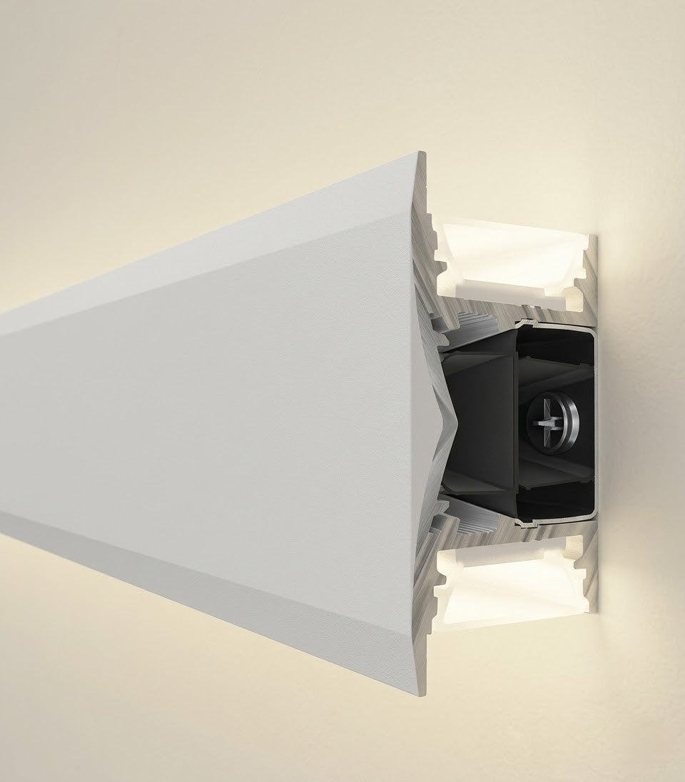 Wall Washer Double Side LED Aluminium Profile