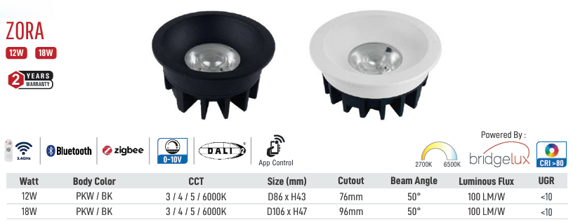 Zora LED Downlight