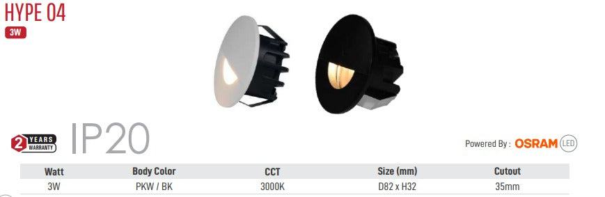 LED Hype 04 Foot Light