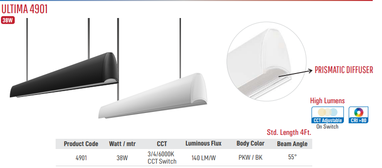 ULTIMA 4901 Led Lighting
