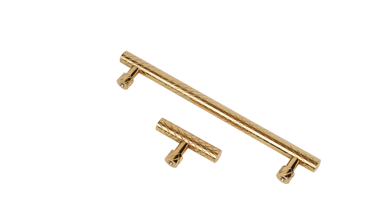 ACH 4300 Gem Brass Handle