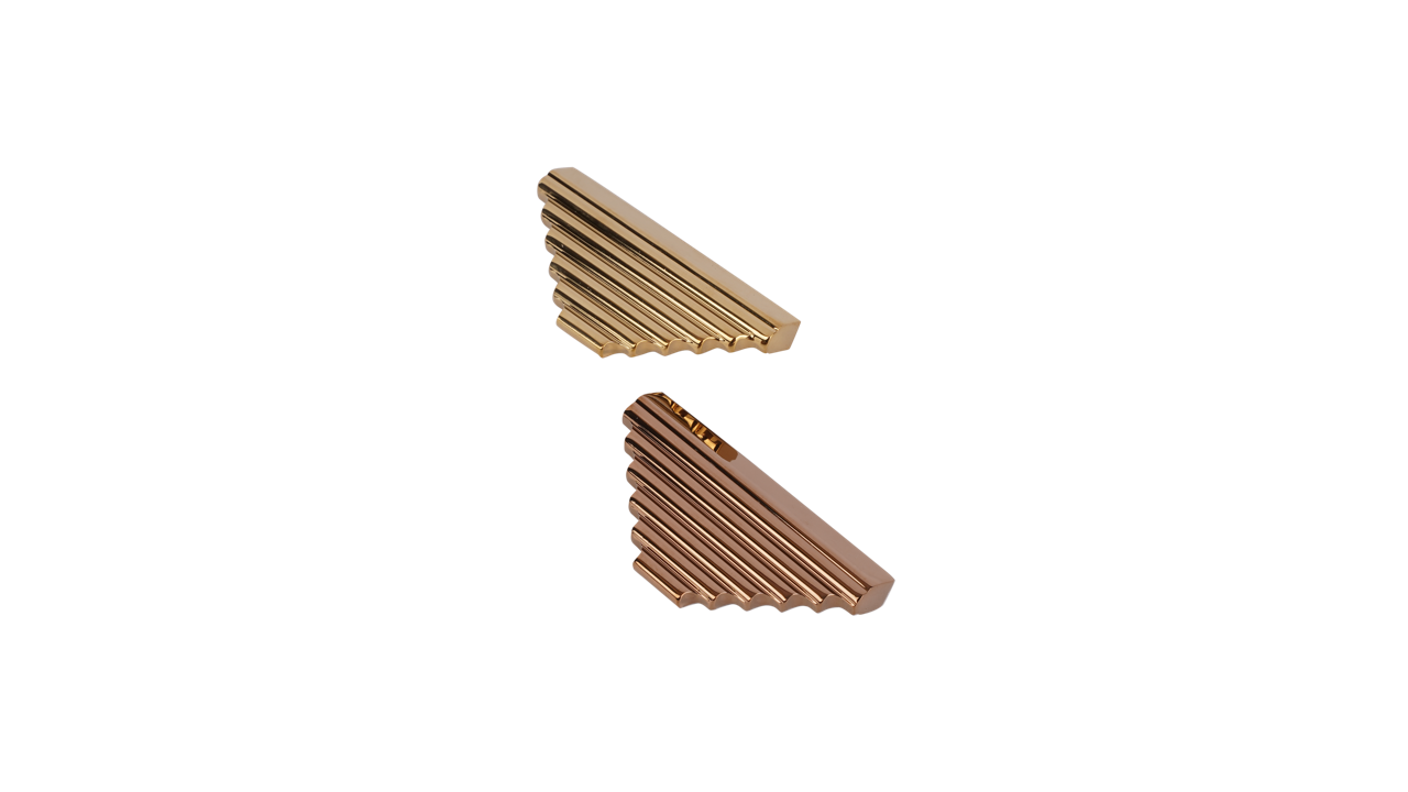 AL 2312 Pyramid Drawer & Wardrobe Handle