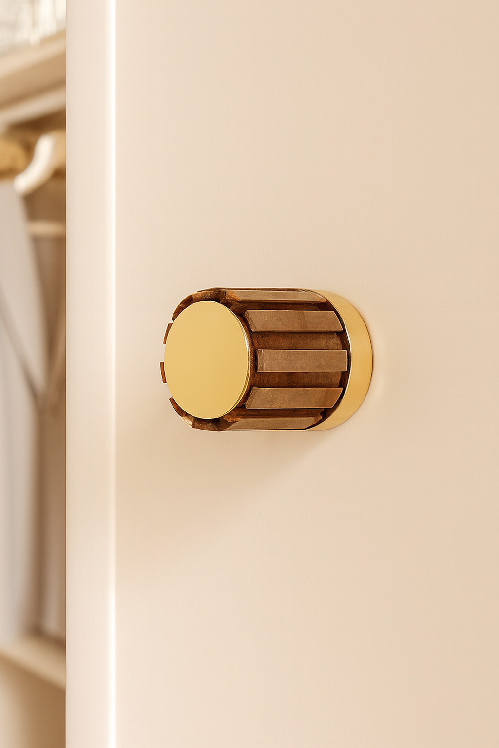 AZM 3880 Gucci Wood Mortise Lock Set