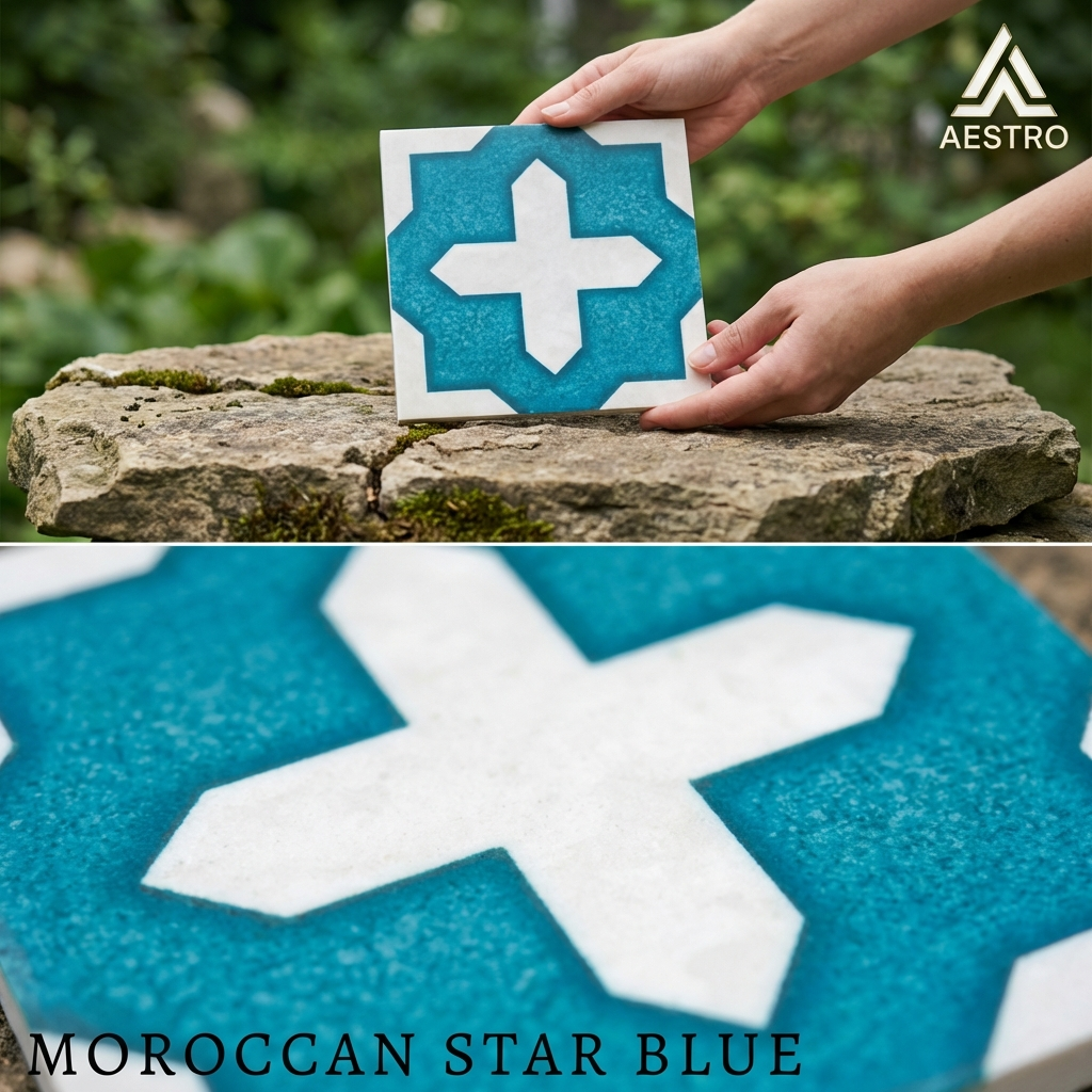 Moroccon Star Blue