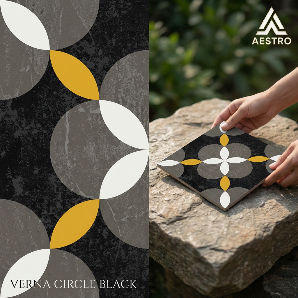 Verna Circle Black