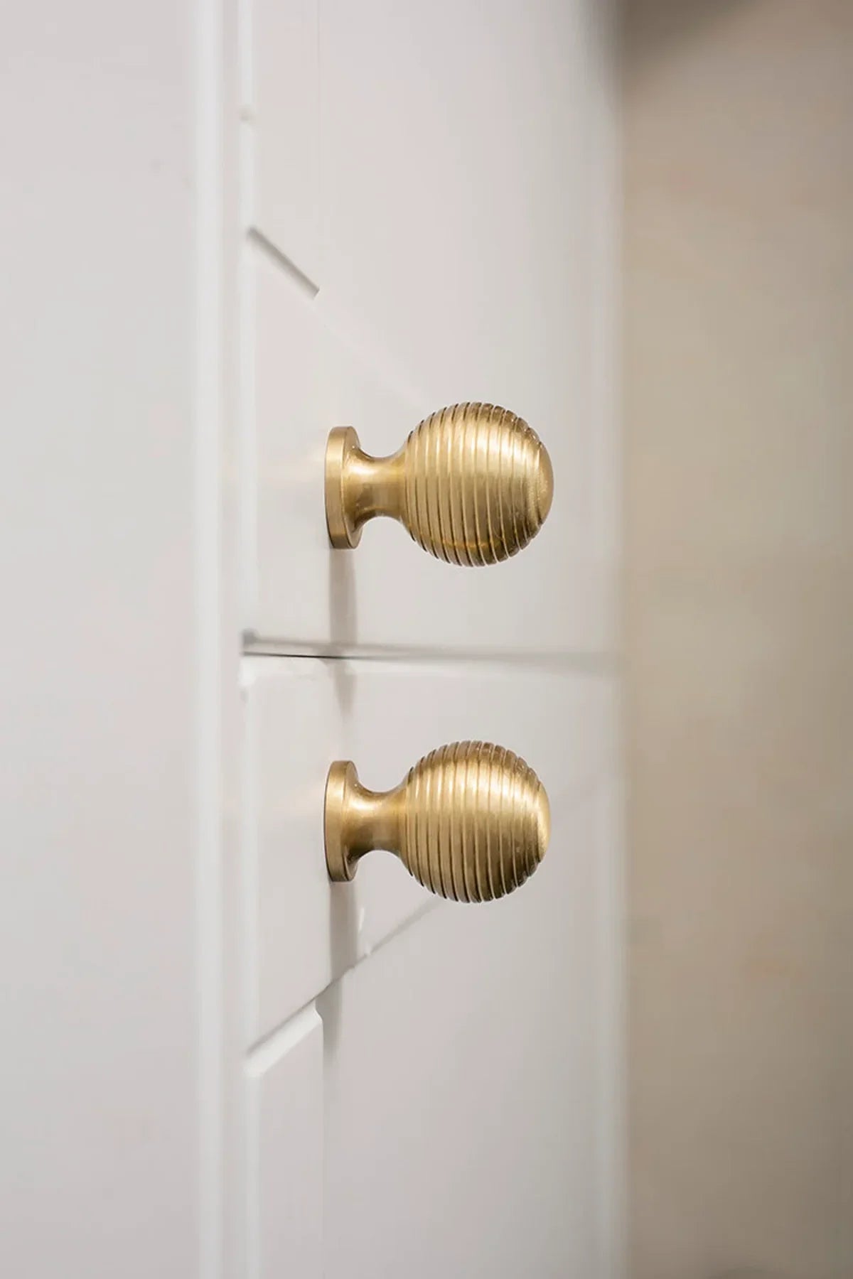 Alexander & Wicks Brass Knob Luxury Brushed Finish