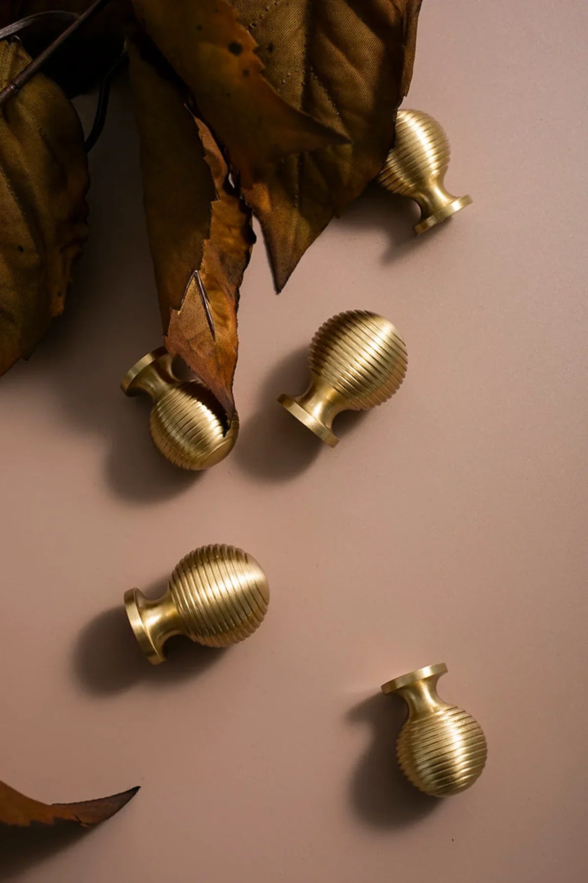 Alexander & Wicks Brass Knob Luxury Brushed Finish