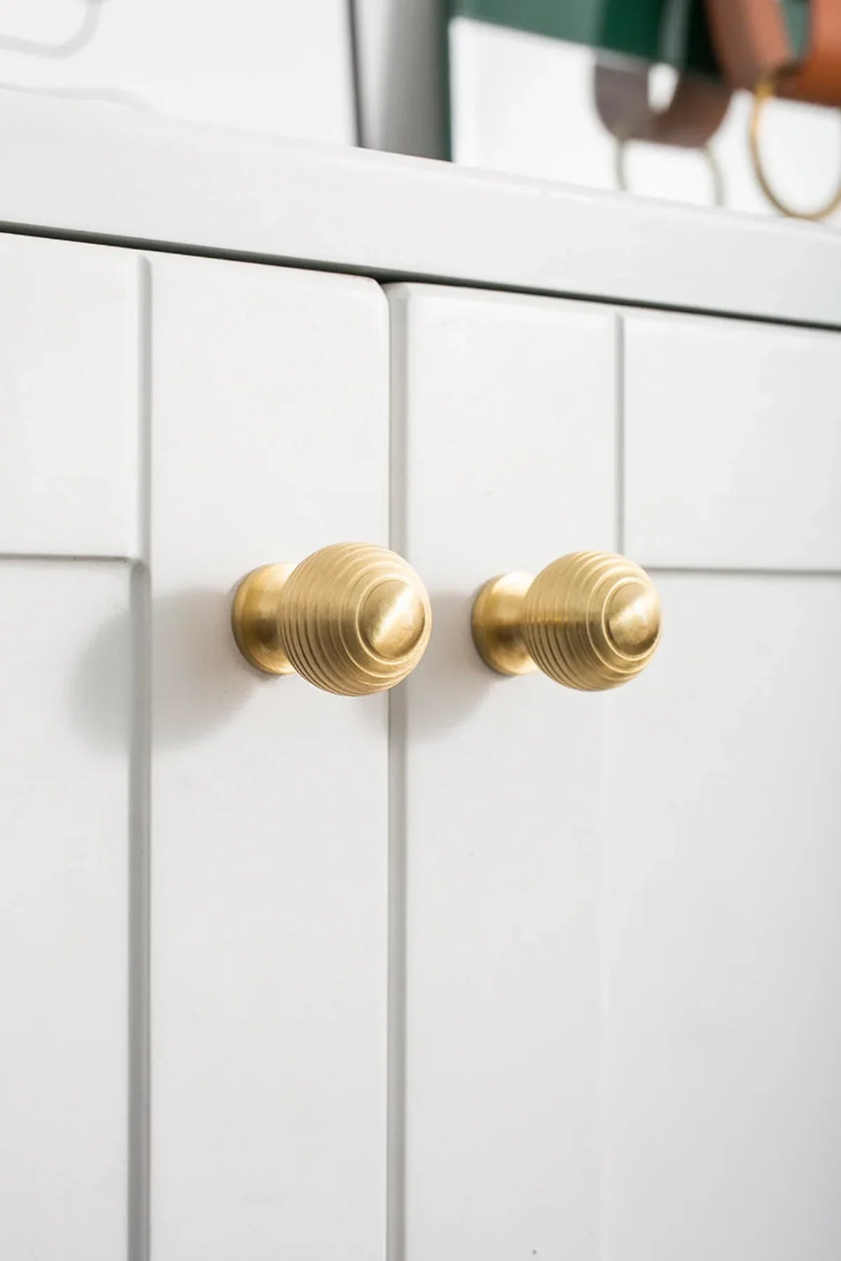 Alexander & Wicks Brass Knob Luxury Brushed Finish
