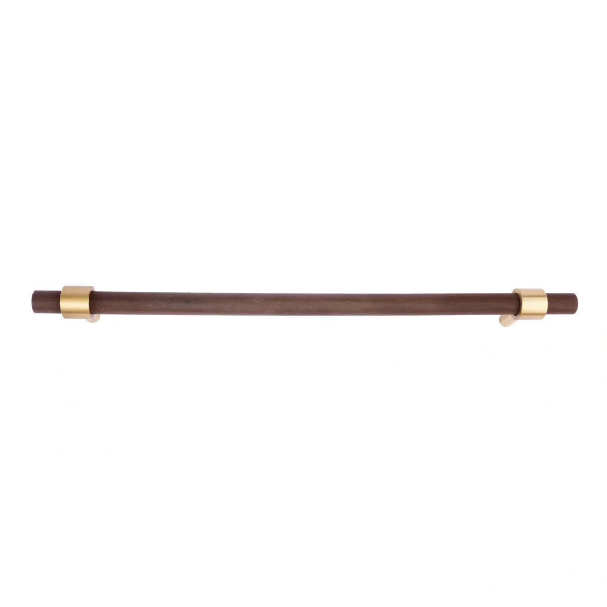 Walnut & Brass T-Bar Handle Collection